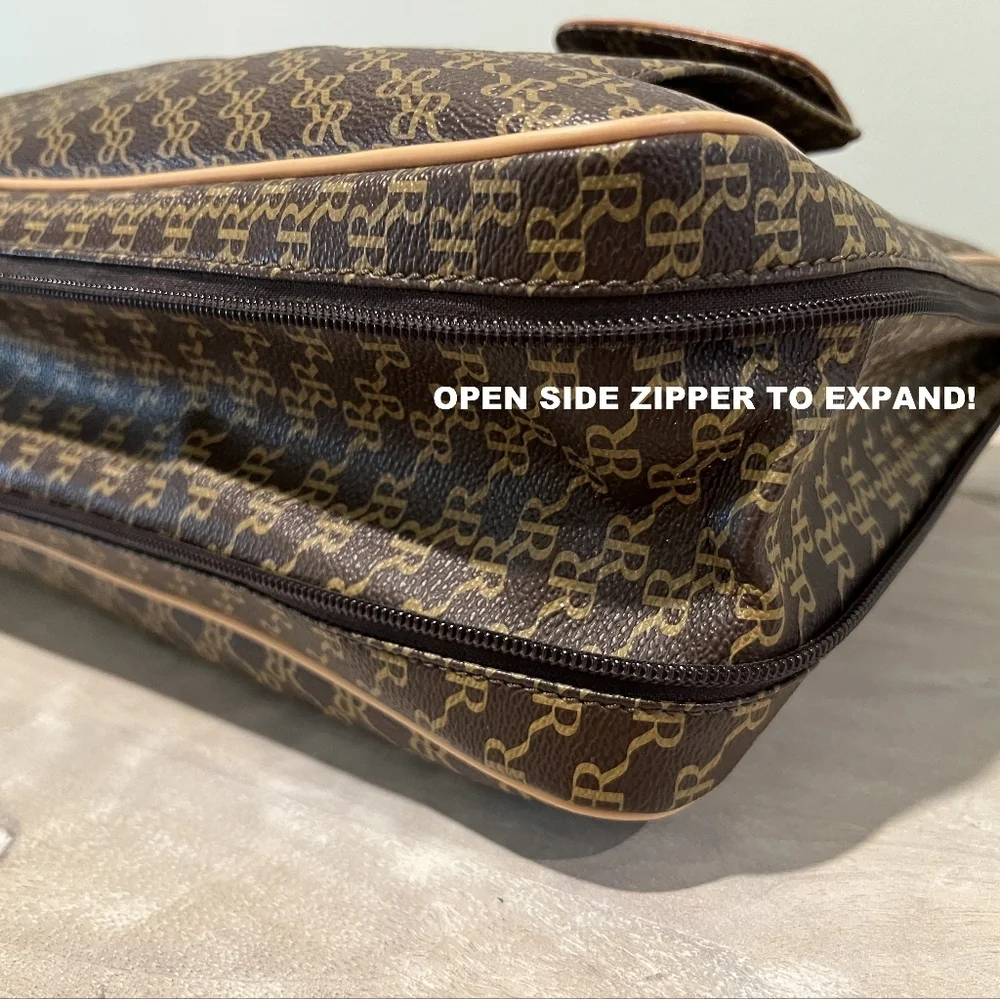 Beautiful Rioni‎ Moda Italia Satchel Signature Teacher's Bag  Like New Co…